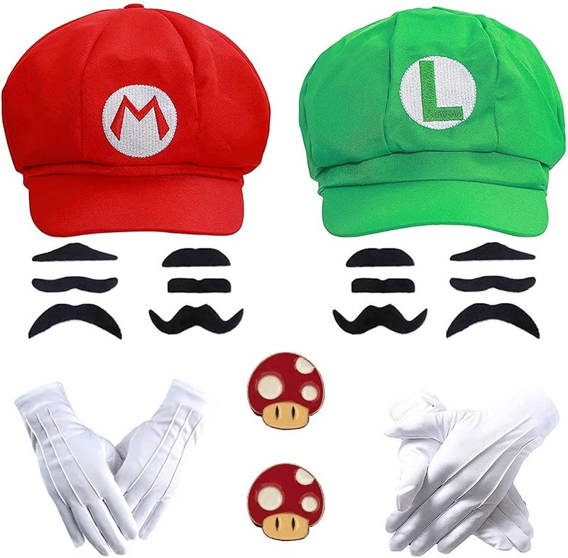 EIKOU Red Hat Green Hat Baseball Cap - Unisex 4 Seasons - Image 1